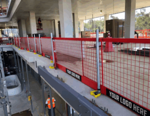 Anti-Fall Edge Protection Fence Safety Barrier