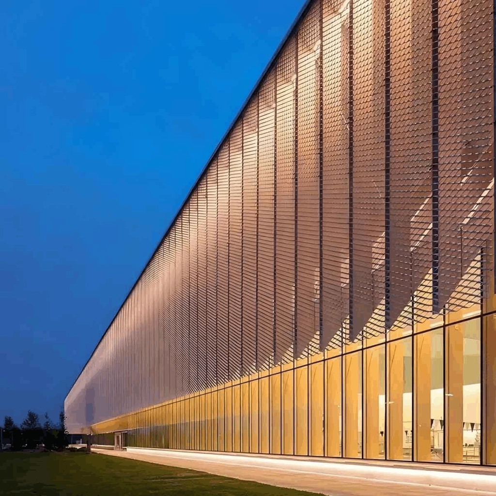 Expanded Metal Facade