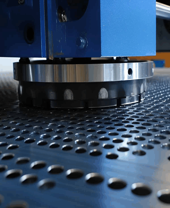 الألومنيوم تصنيع الصفائح المعدنية المثقبة حسب الطلب