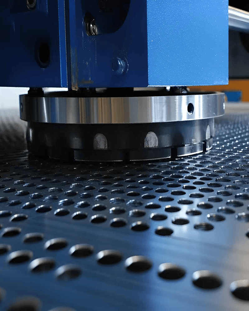 الألومنيوم تصنيع الصفائح المعدنية المثقبة حسب الطلب