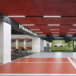 الألومنيوم شبكة معدنية موسعة السقف Fbrication مخصص