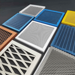 تصنيع الألواح المعدنية الموسعة من الألومنيوم حسب الطلب