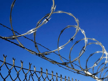 الأسلاك الشائكة كونسرتينا ملف واحد