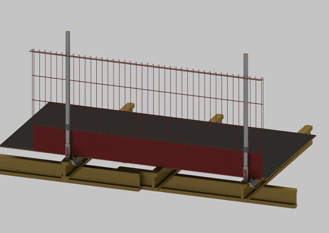 حاجز حماية الحافة للهيكل الخشبي