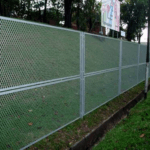 Expanded Metal Security Fence