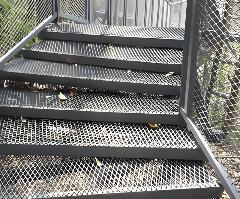 Rejilla de pasarela de metal expandido