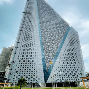 لوحات الحائط الساتر للواجهة المعدنية