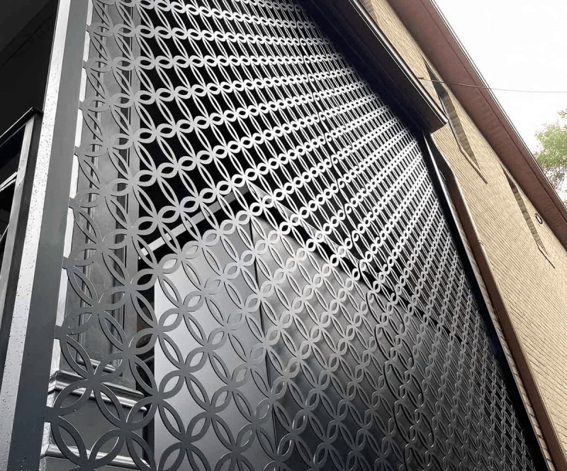 Windows İçin Lazer Kesim Metal Mashrabiya Ekran Panelleri