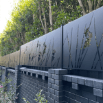 سياج ديكور مقطوع بالليزر