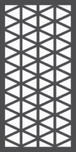 نمط ورقة القطع بالليزر