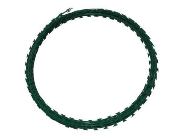 طلاء بولي كلوريد الفينيل الأسلاك الشائكة كونسرتينا