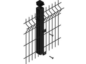 curvy-welded-fence-metal-clamp-connection