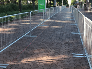 Portable Fence Crowd Control