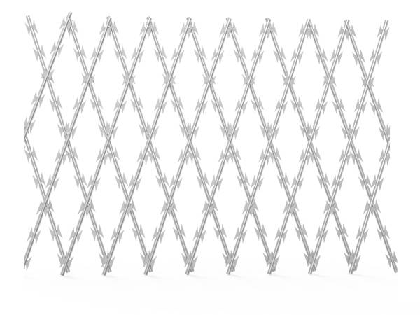 شبكة أسلاك شائكة ملحومة بالماس