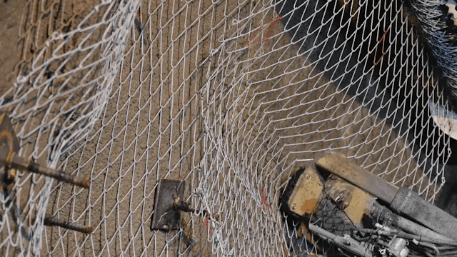 شبكة ربط سلسلة دعم نفق الألغام