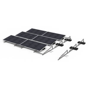 Rooftop Solar Module Mounting Structure