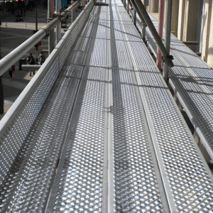 مورد ألواح شبكية سلامة السقالات