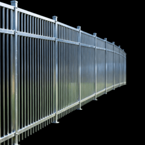 سياج أنبوبي فولاذي