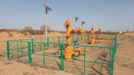 لوحة شبكة سلكية ملحومة لسياج حقول النفط