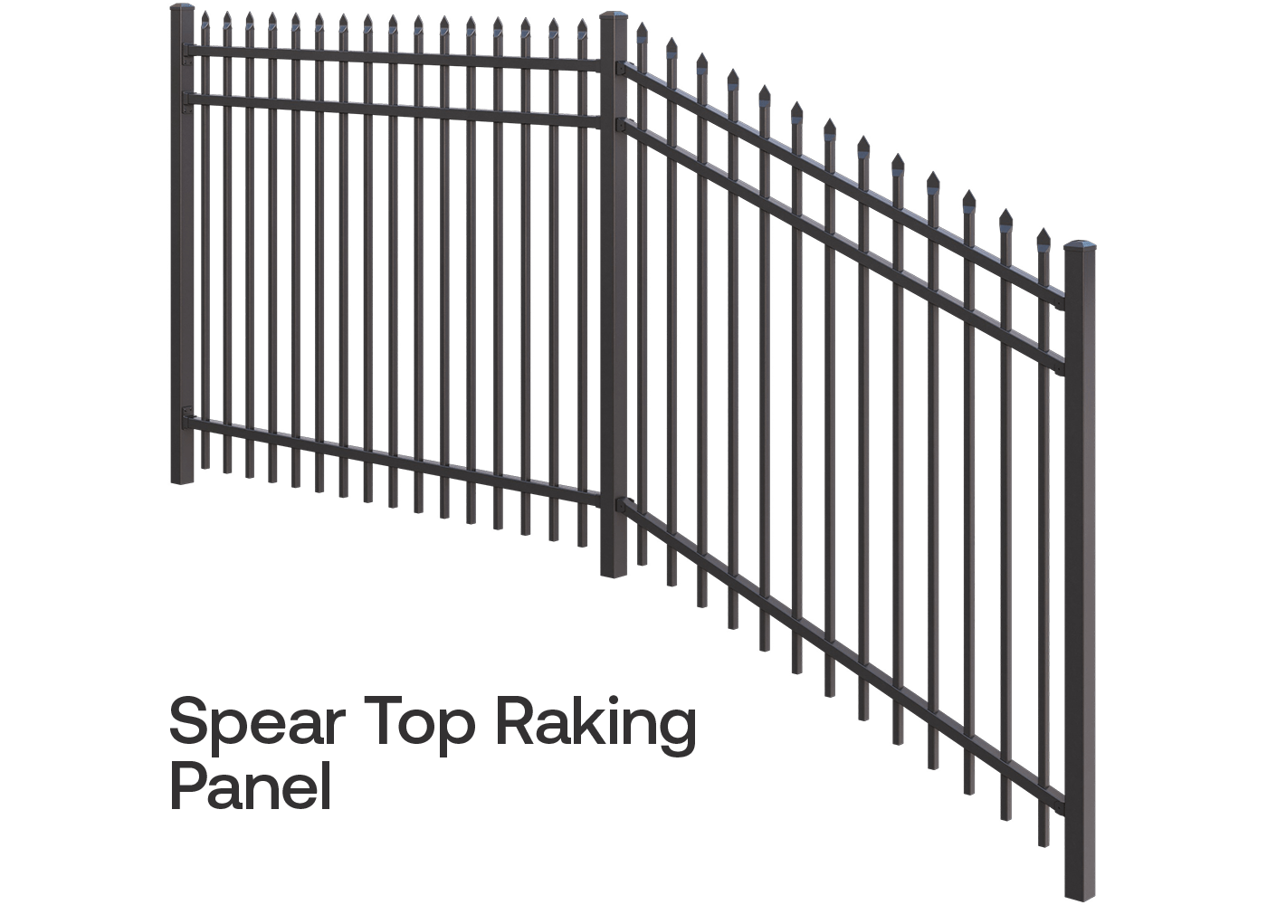 Spear Top Fence system