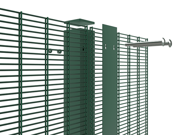 358 Double Vertical Wire Fence High Security Fencing