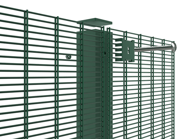 358 Double Vertical Wire Fence High Security Fencing
